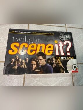 Twilight Scene It? DVD Game - Black, Yellow, Orange